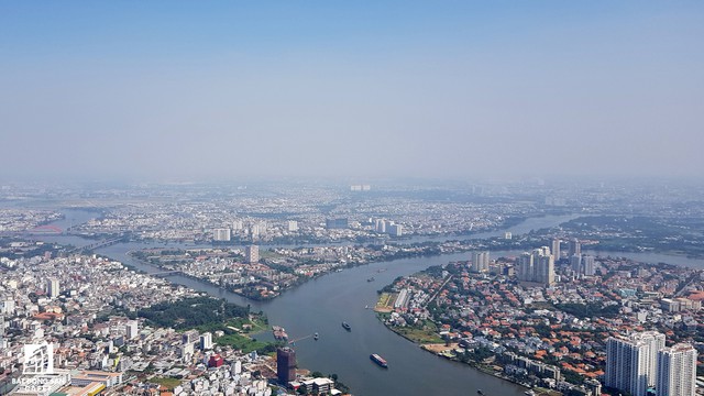 Toàn cảnh đô thị trung tâm Sài Gòn nhìn từ đỉnh tòa nhà cao nhất Việt Nam - Ảnh 9.