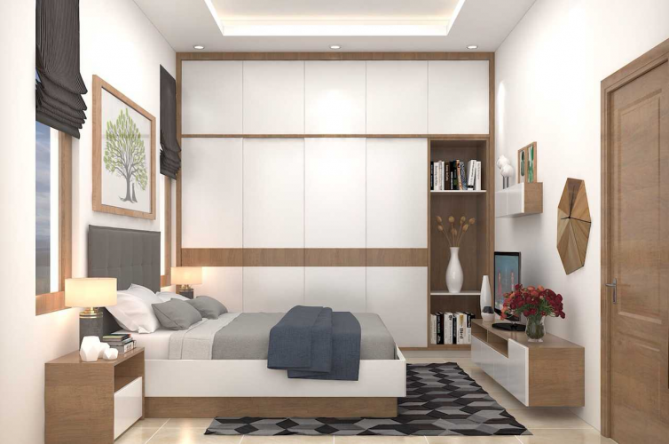 5 Mẫu thiết kế nội thất phòng ngủ chung cư nhỏ theo phong cách hiện đại