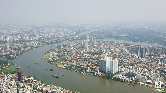 Toàn cảnh đô thị trung tâm Sài Gòn nhìn từ đỉnh tòa nhà cao nhất Việt Nam - Ảnh 10.
